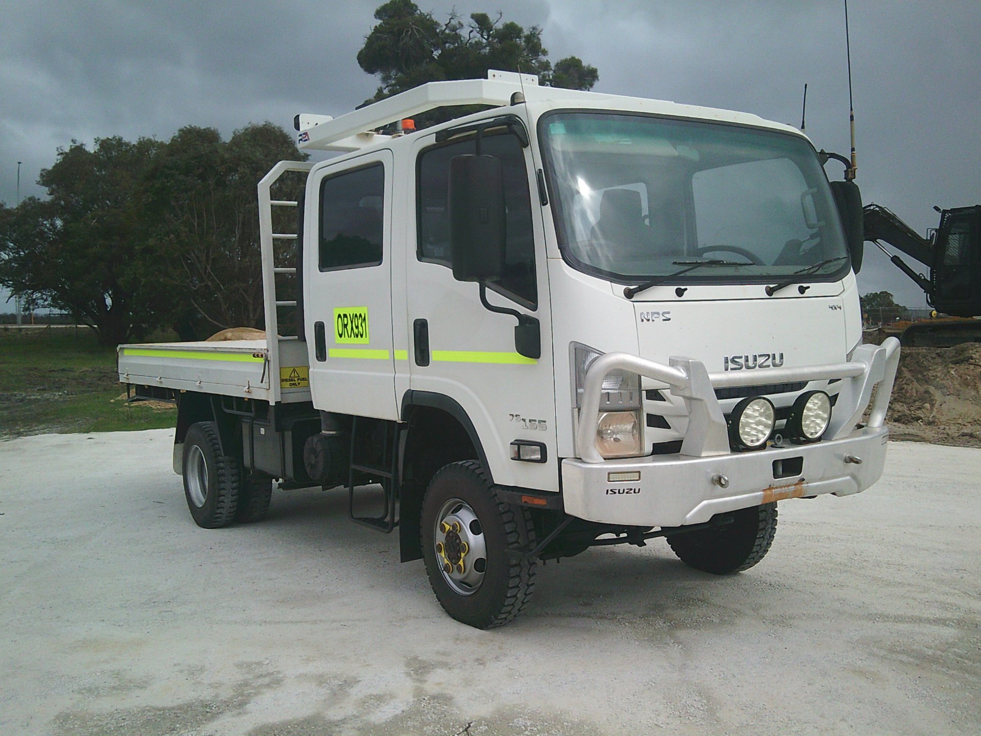 2018 ISUZU NPS N MY18 75/45-155 (4x4) 5 SP MANUAL C/CHAS
