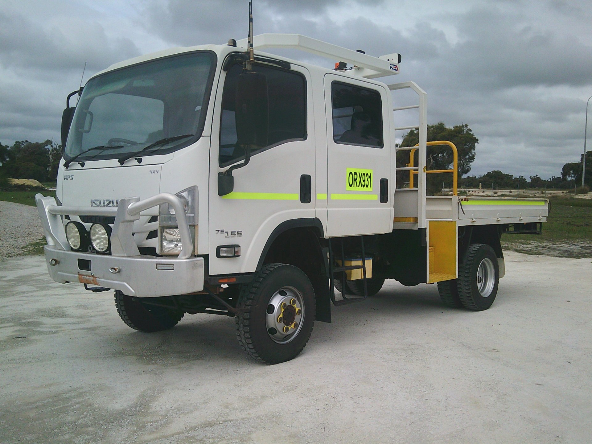 2018 ISUZU NPS N MY18 75/45-155 (4x4) 5 SP MANUAL C/CHAS
