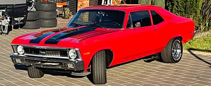 1970 CHEVROLET NOVA SS 4 SP MANUAL COUPE
