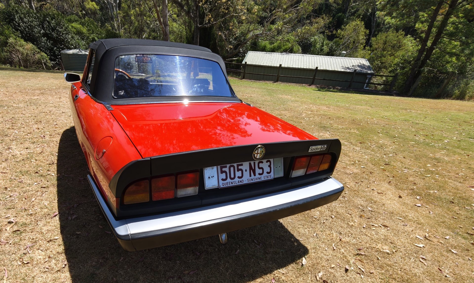 1985 ALFA ROMEO SPIDER 2000 VELOCE ROADSTER