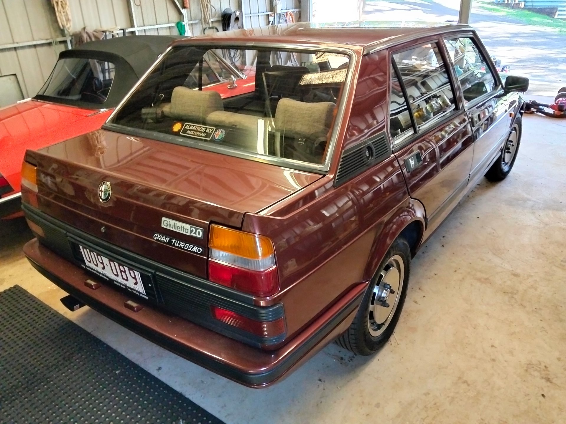 1985 ALFA ROMEO GIULIETTA GRAN TURISMO 5 SP MANUAL SEDAN