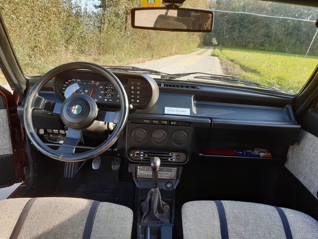 1985 ALFA ROMEO GIULIETTA GRAN TURISMO 5 SP MANUAL SEDAN
