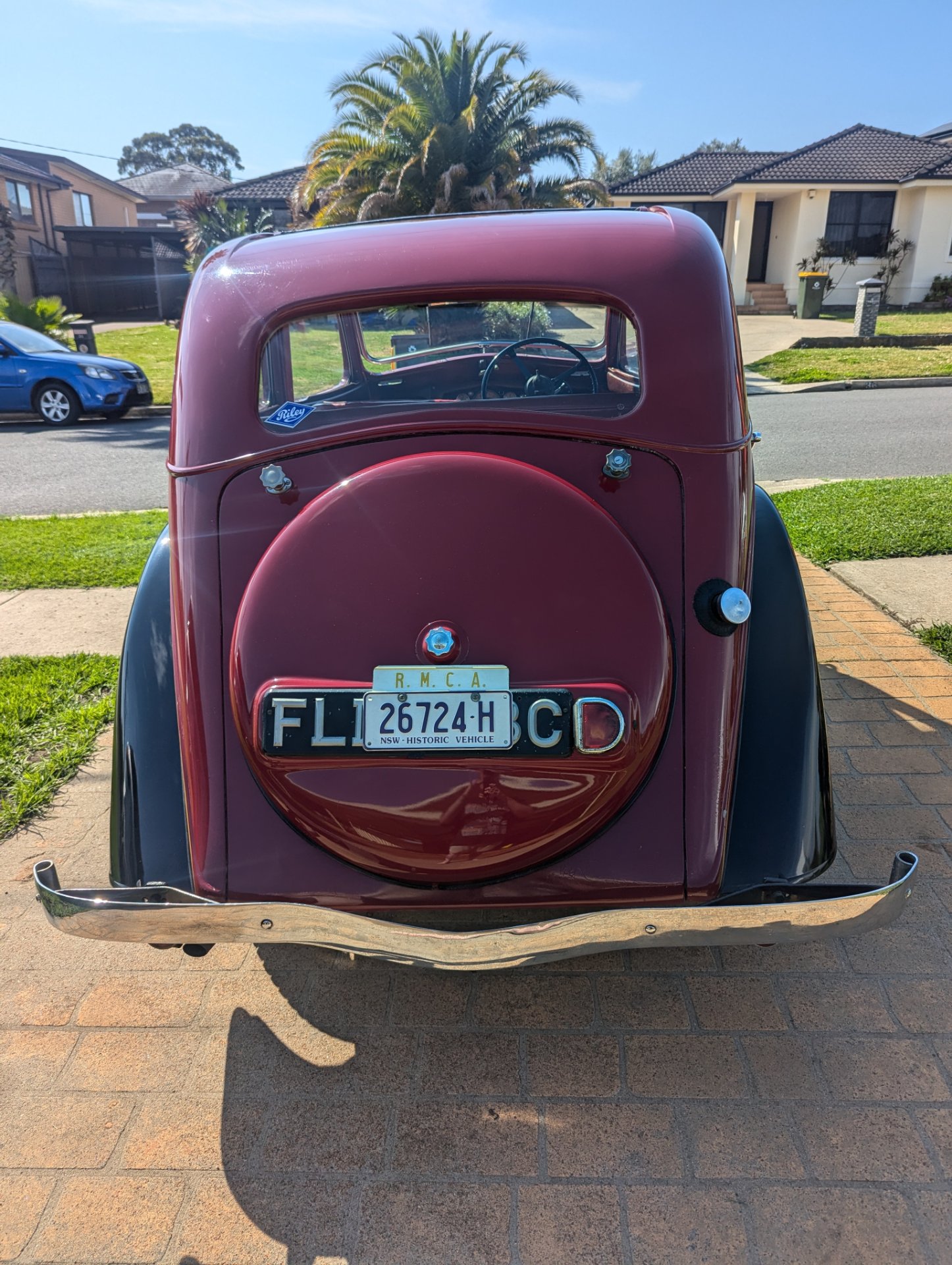 1935 RILEY MERLIN 4 SP MANUAL SEDAN