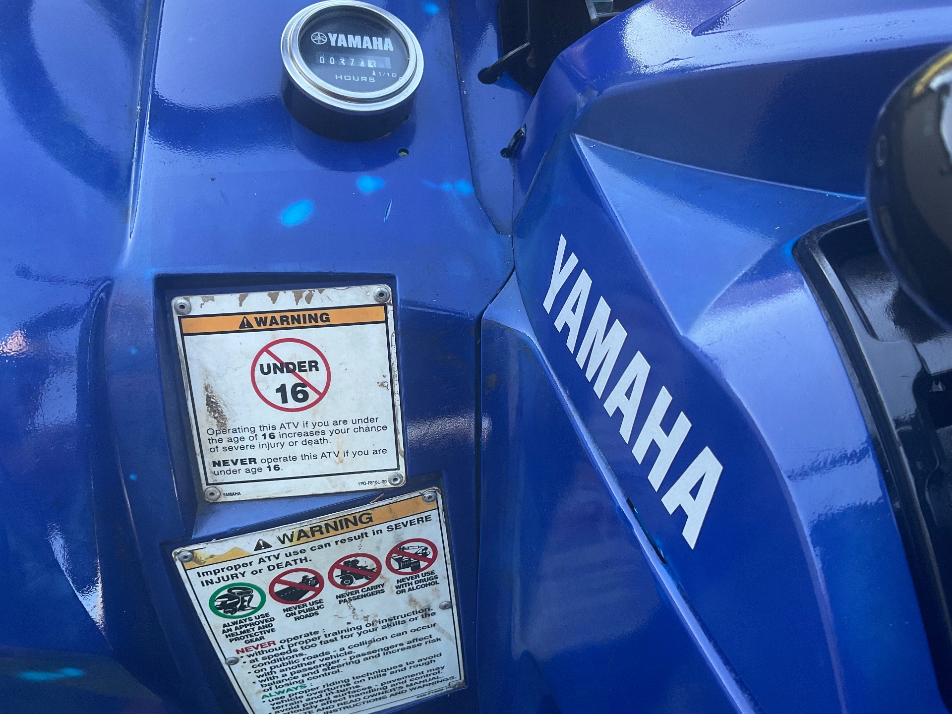 2018 YAMAHA YFM700FAPSE GRIZZLY SE EPS ATV
