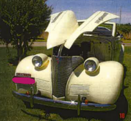 1939 CHEVROLET 2D ROADSTER