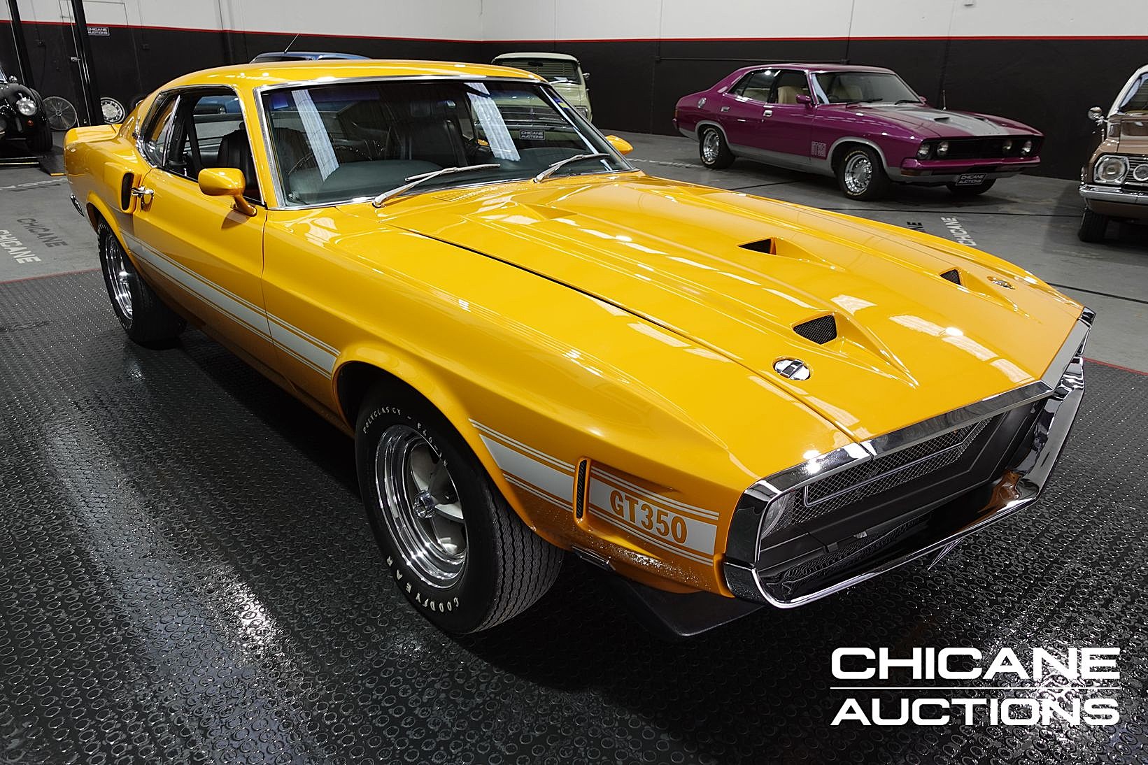 1969 FORD MUSTANG SHELBY GT350 4 SP MANUAL RHD COUPE