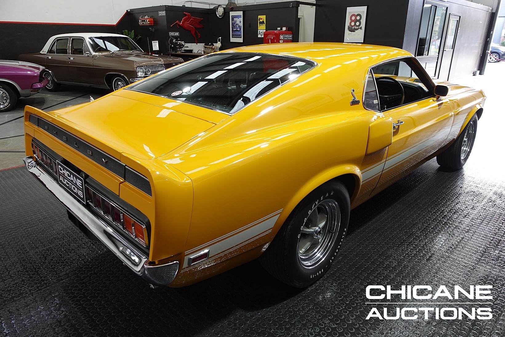 1969 FORD MUSTANG SHELBY GT350 4 SP MANUAL RHD COUPE