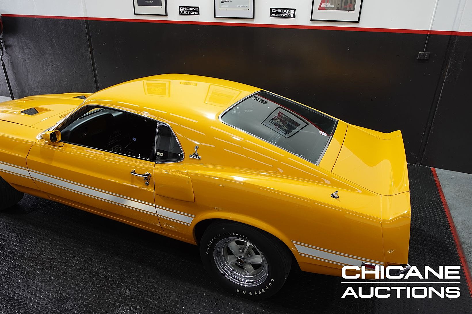 1969 FORD MUSTANG SHELBY GT350 4 SP MANUAL RHD COUPE