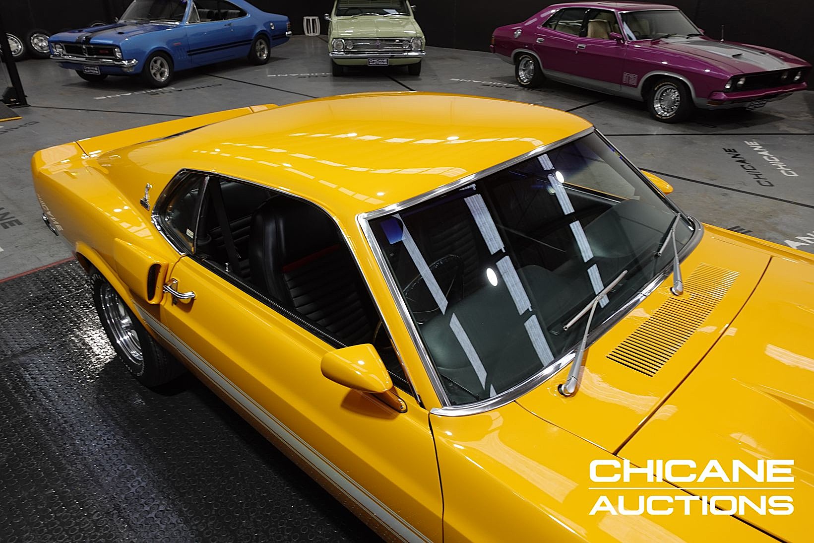 1969 FORD MUSTANG SHELBY GT350 4 SP MANUAL RHD COUPE