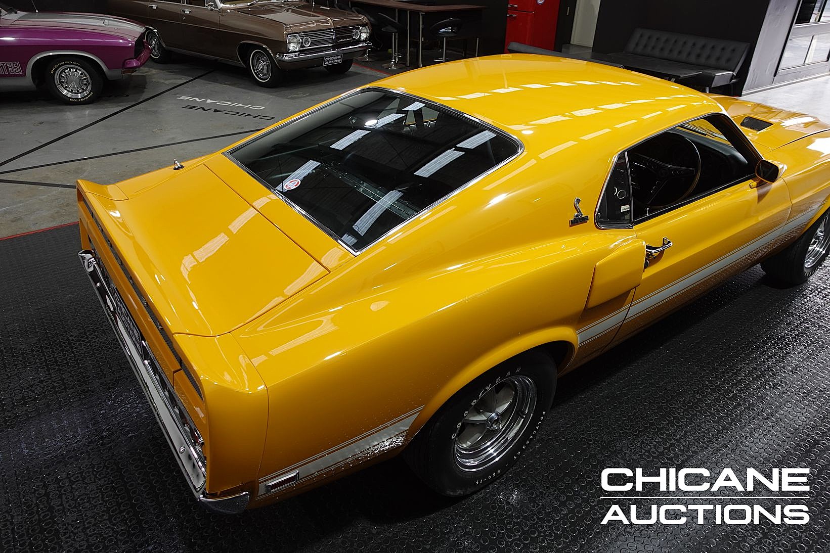 1969 FORD MUSTANG SHELBY GT350 4 SP MANUAL RHD COUPE