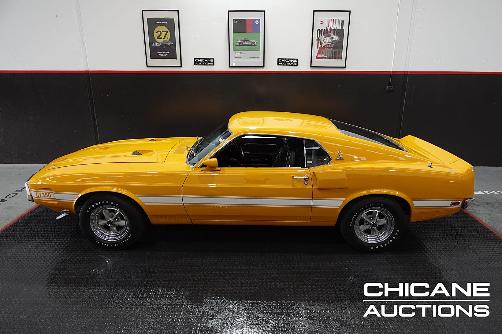 1969 FORD MUSTANG SHELBY GT350 4 SP MANUAL RHD COUPE