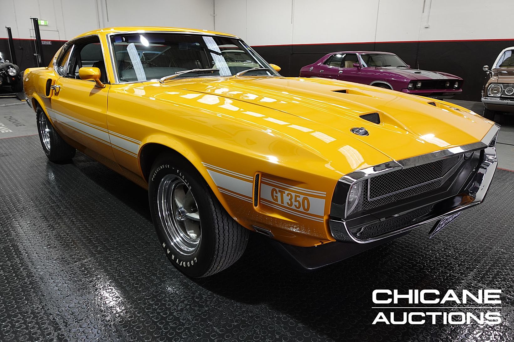 1969 FORD MUSTANG SHELBY GT350 4 SP MANUAL RHD COUPE