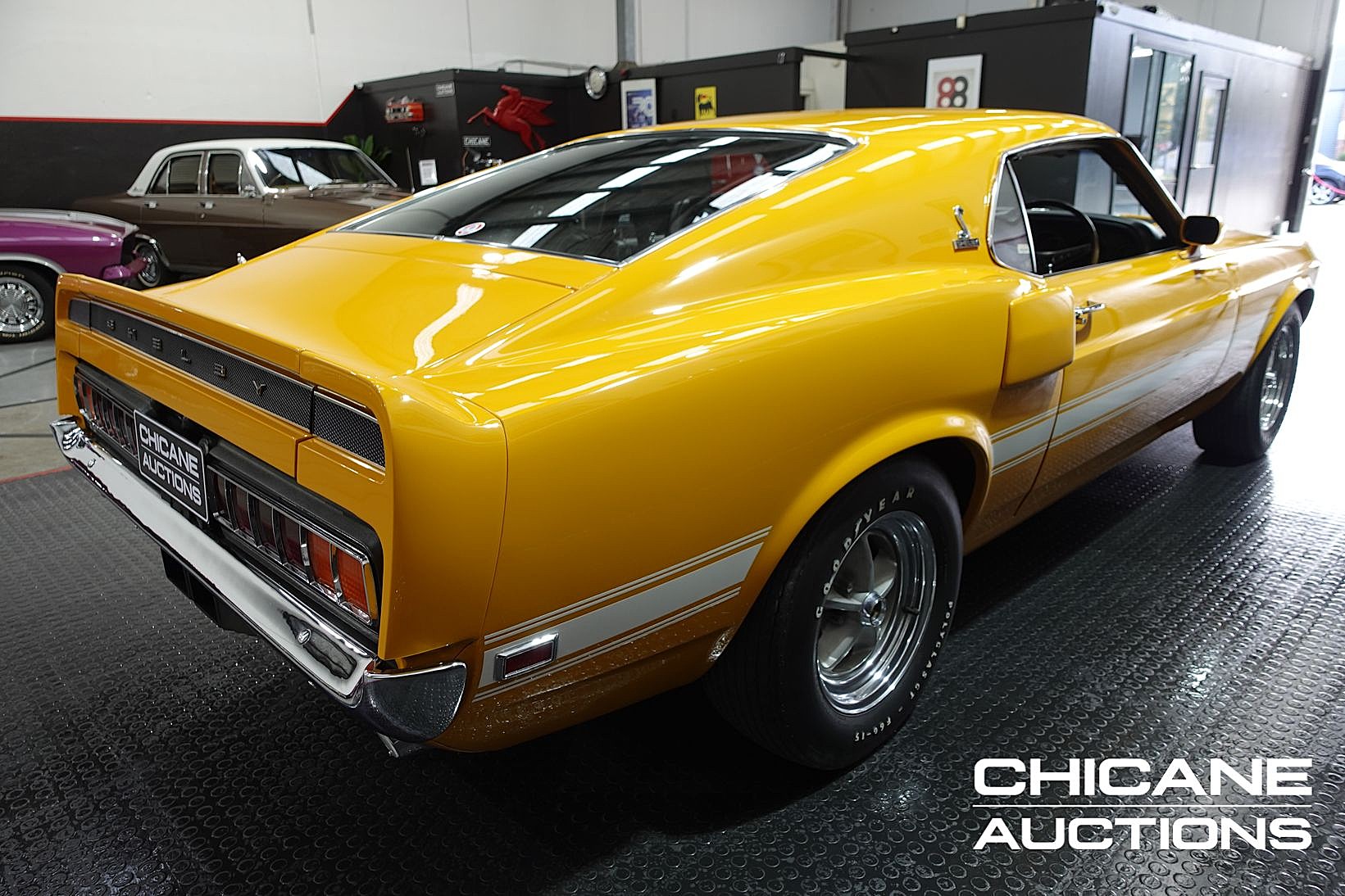 1969 FORD MUSTANG SHELBY GT350 4 SP MANUAL RHD COUPE