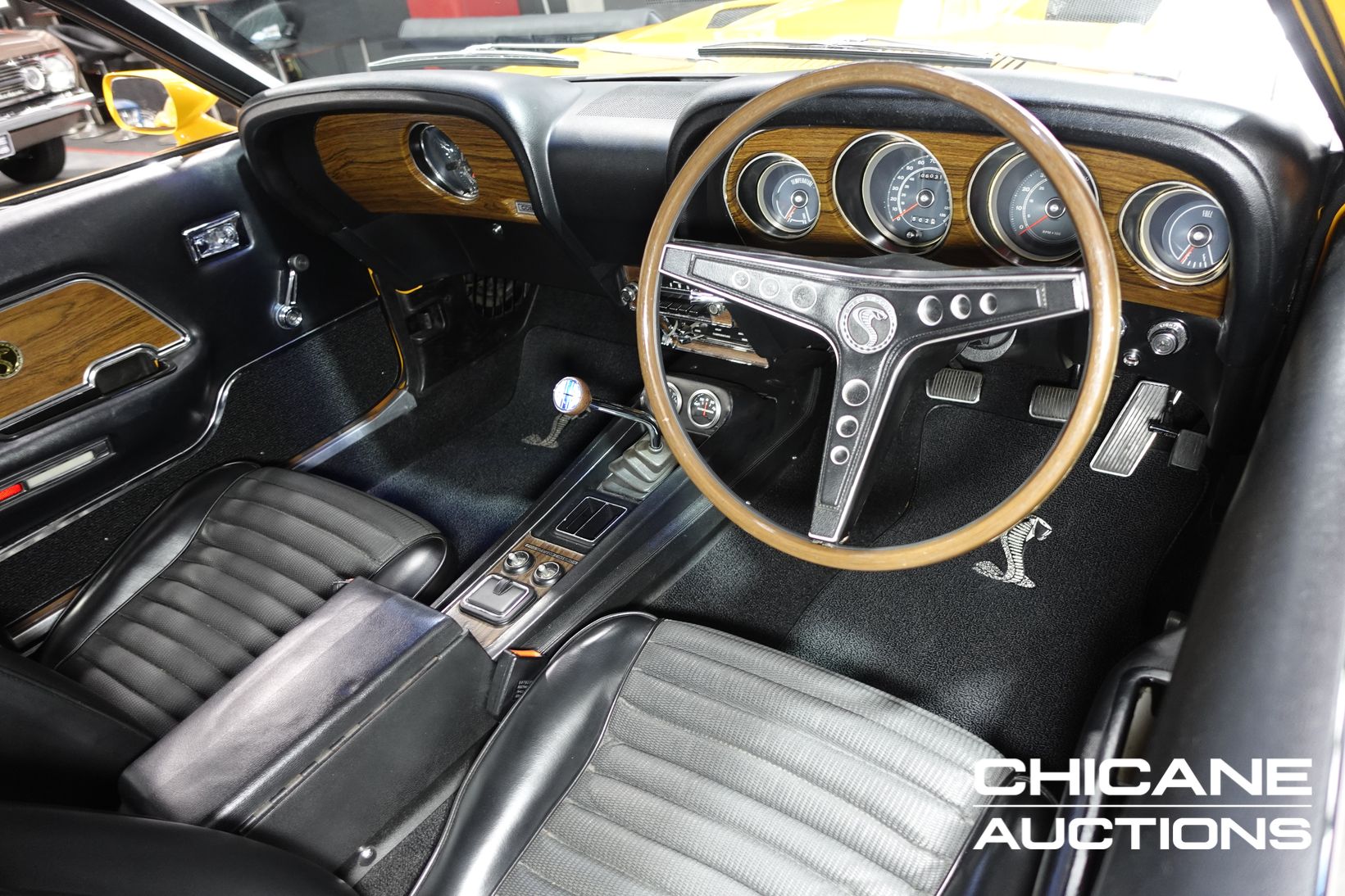 1969 FORD MUSTANG SHELBY GT350 4 SP MANUAL RHD COUPE