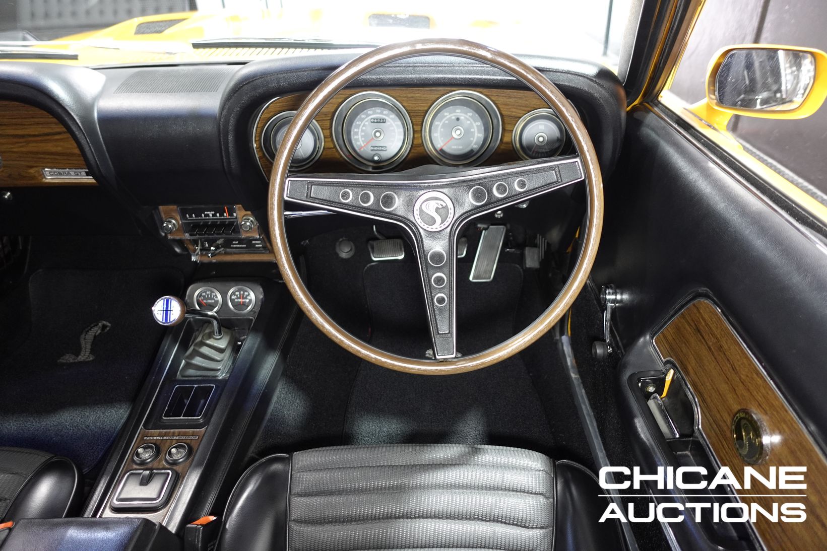 1969 FORD MUSTANG SHELBY GT350 4 SP MANUAL RHD COUPE