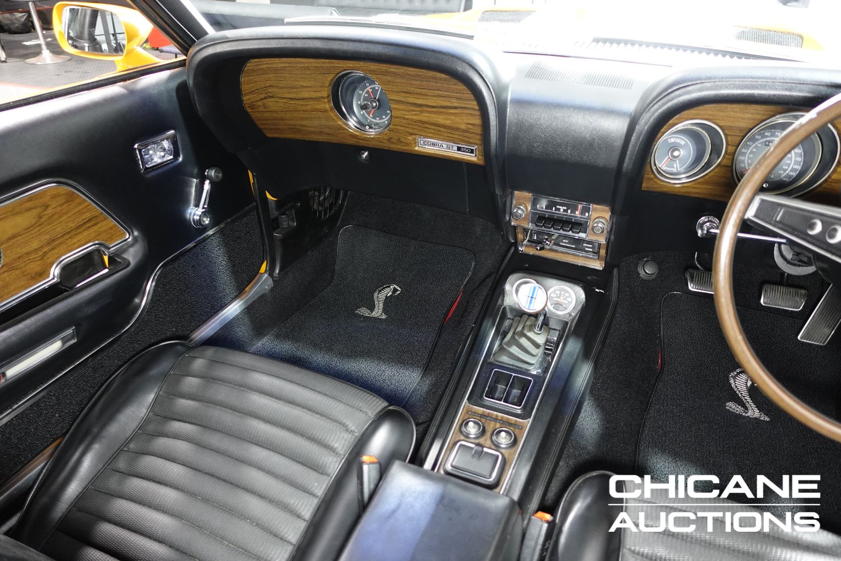 1969 FORD MUSTANG SHELBY GT350 4 SP MANUAL RHD COUPE