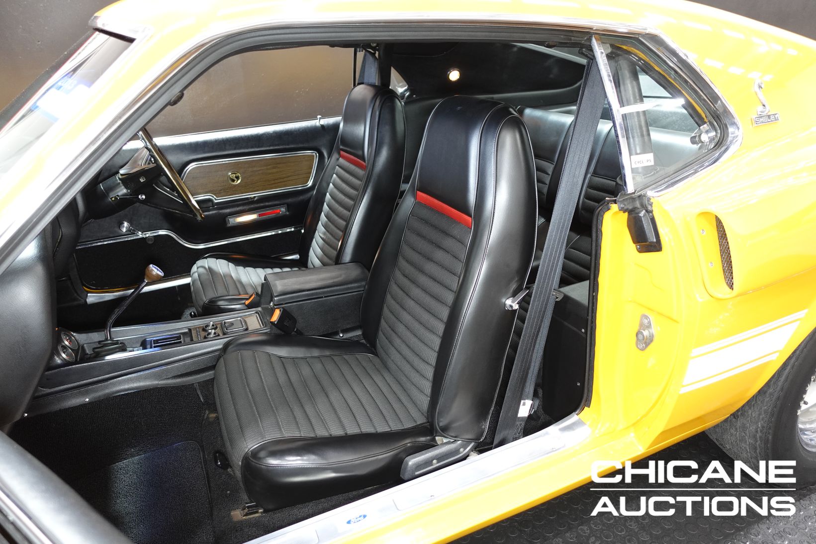 1969 FORD MUSTANG SHELBY GT350 4 SP MANUAL RHD COUPE
