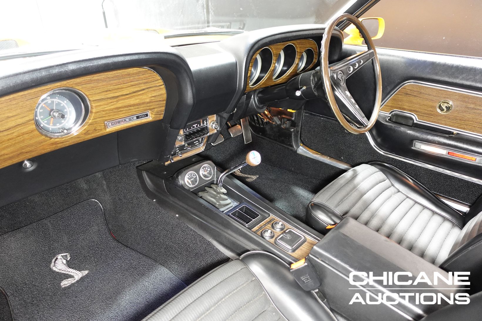 1969 FORD MUSTANG SHELBY GT350 4 SP MANUAL RHD COUPE