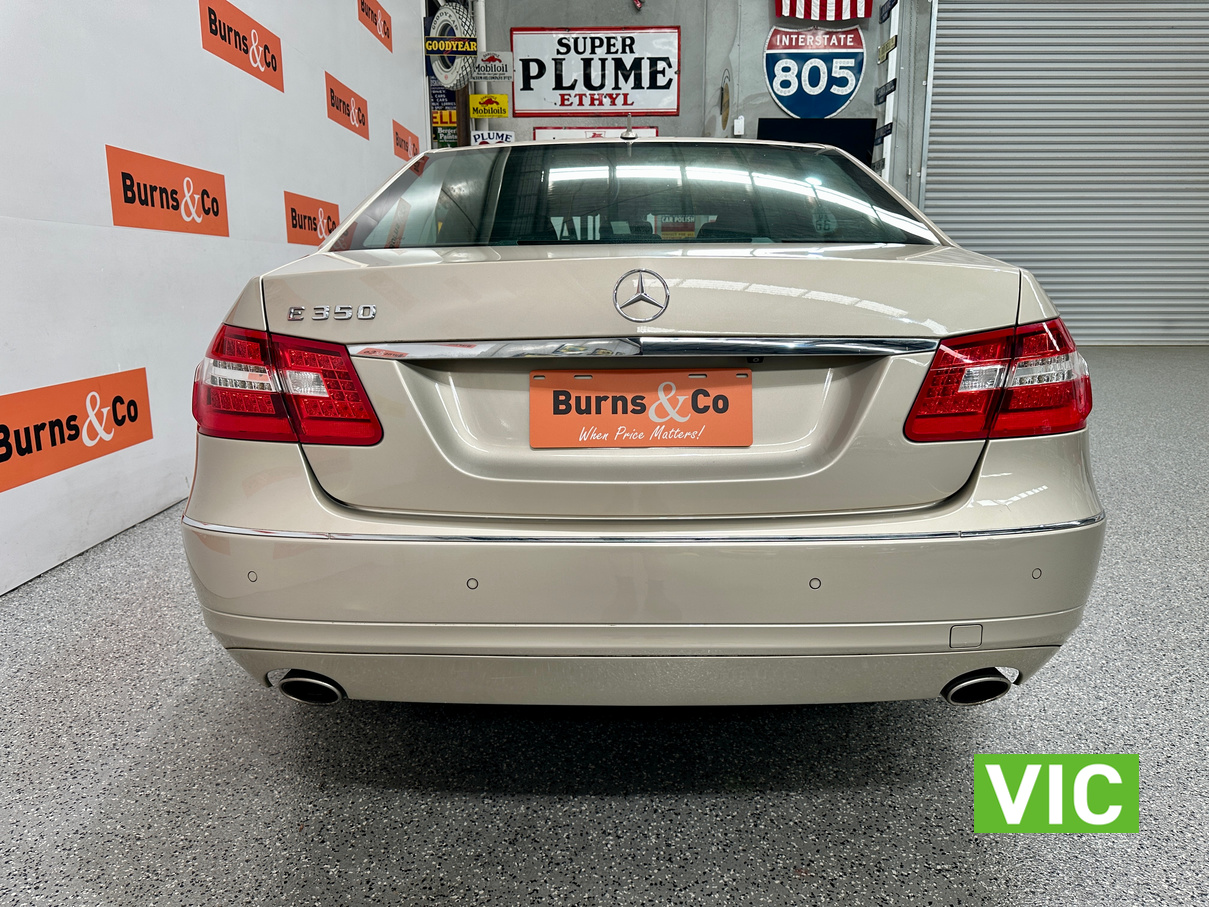 2009 MERCEDES BENZ E350 W212 3.5L V6 AUTO SEDAN