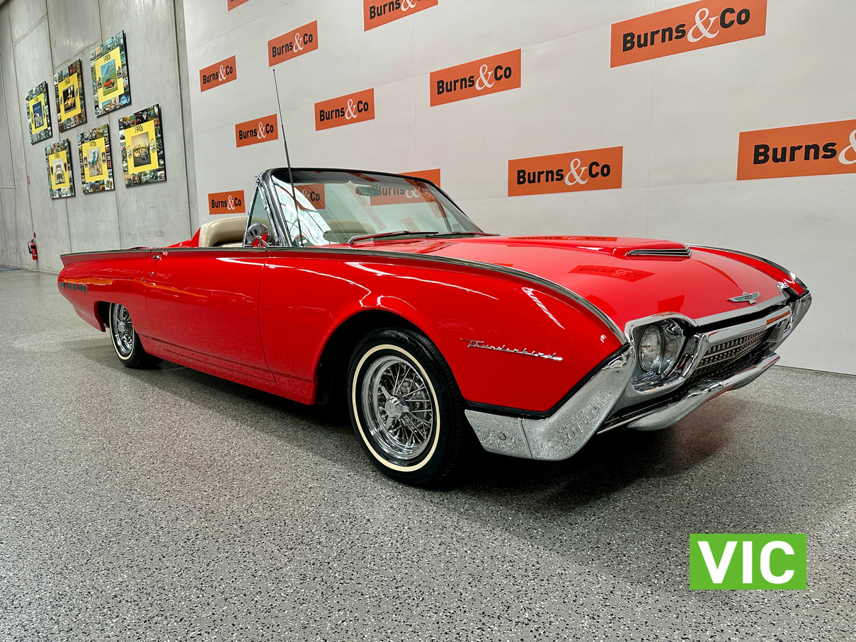 1962 FORD THUNDERBIRD 390 V8 AUTO CONVERTIBLE
