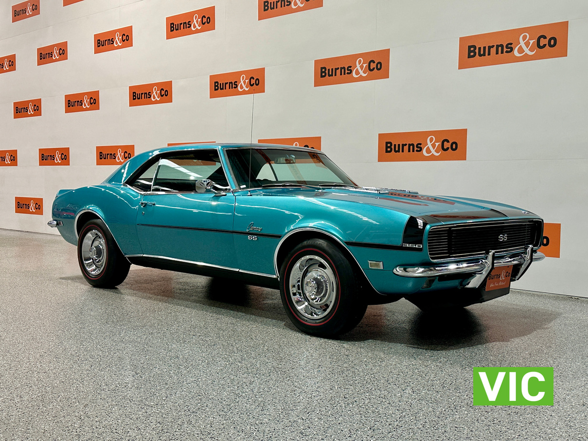 1968 CHEVROLET CAMARO SS 350 V8 MANUAL SPORTS COUPE