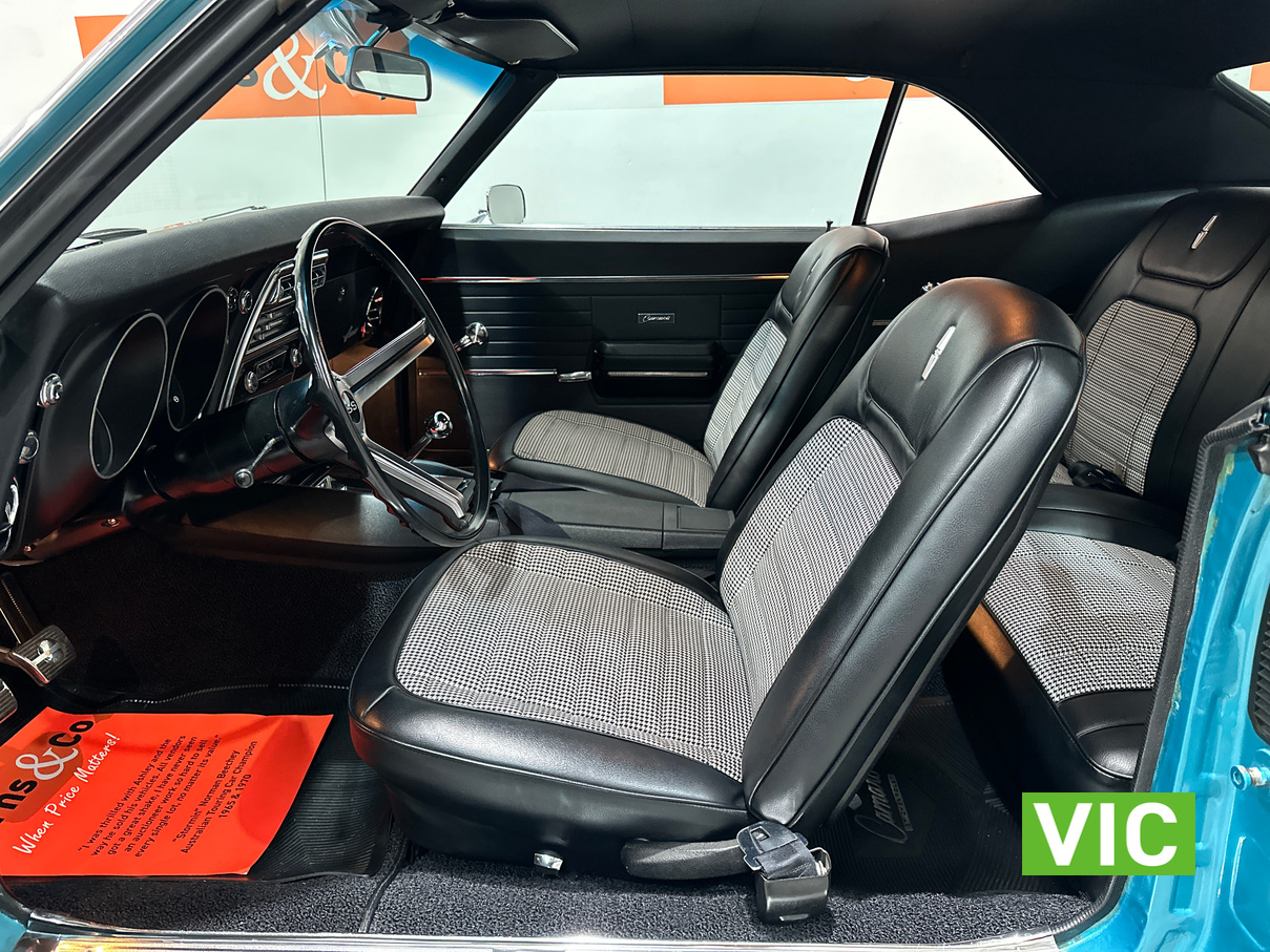 1968 CHEVROLET CAMARO SS 350 V8 MANUAL SPORTS COUPE