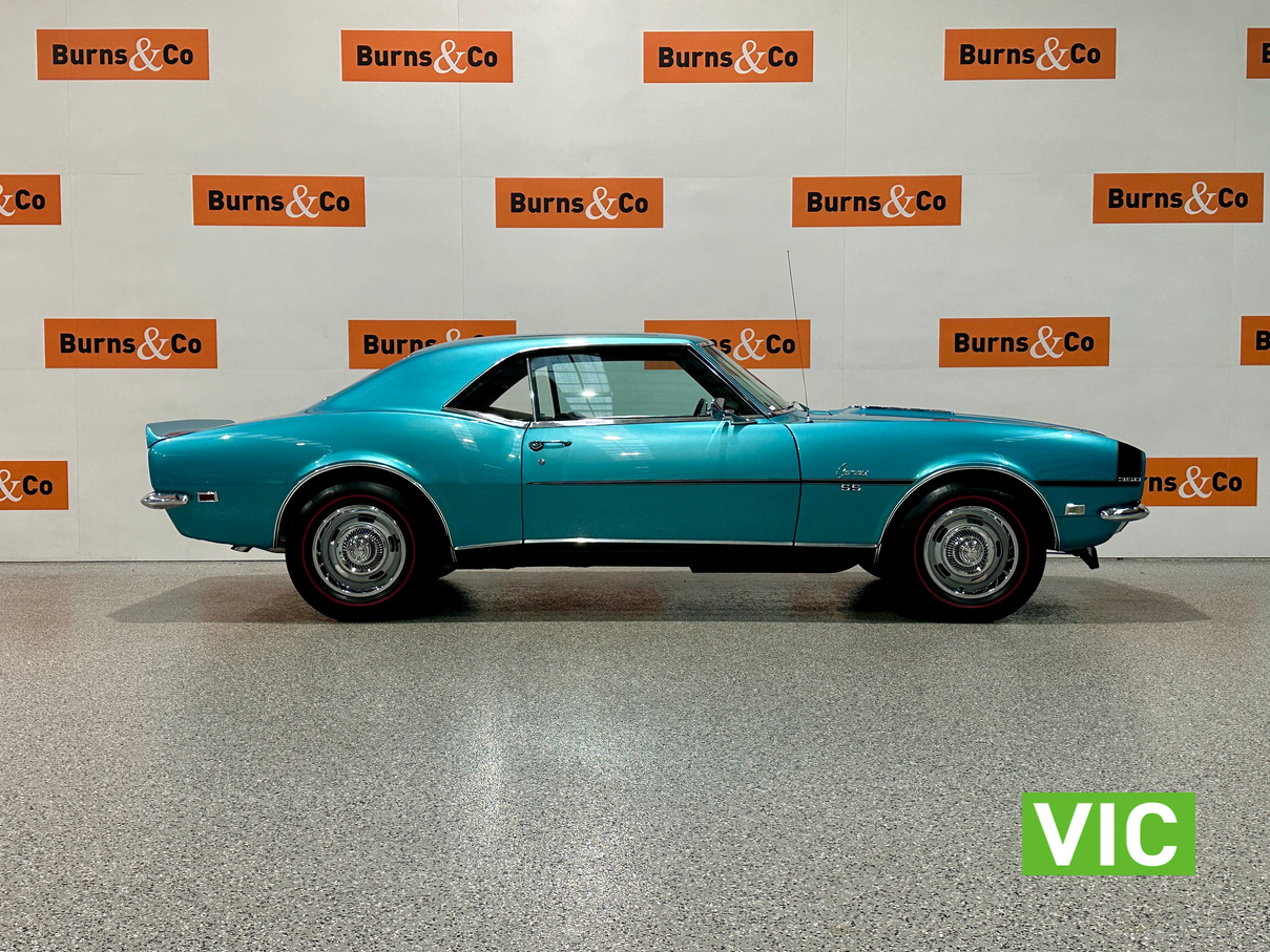 1968 CHEVROLET CAMARO SS 350 V8 MANUAL SPORTS COUPE