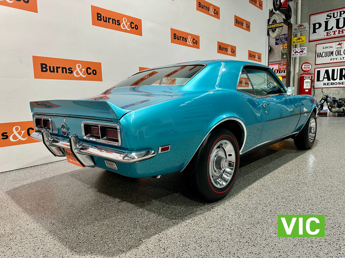 1968 CHEVROLET CAMARO SS 350 V8 MANUAL SPORTS COUPE