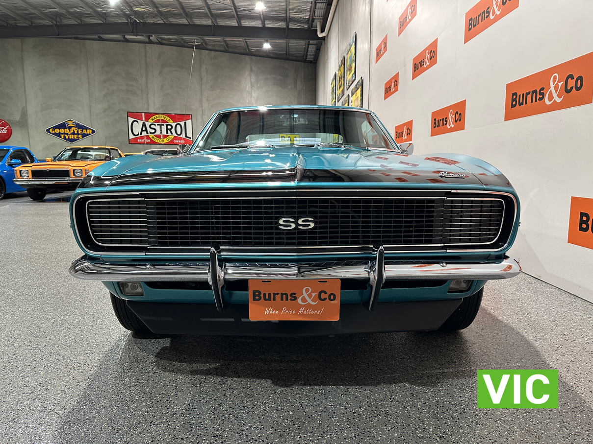 1968 CHEVROLET CAMARO SS 350 V8 MANUAL SPORTS COUPE