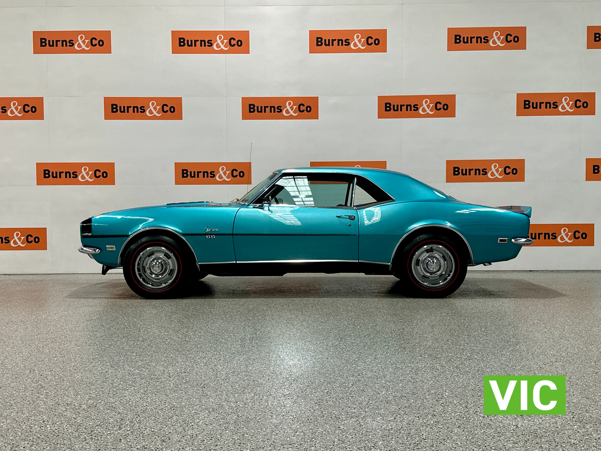 1968 CHEVROLET CAMARO SS 350 V8 MANUAL SPORTS COUPE