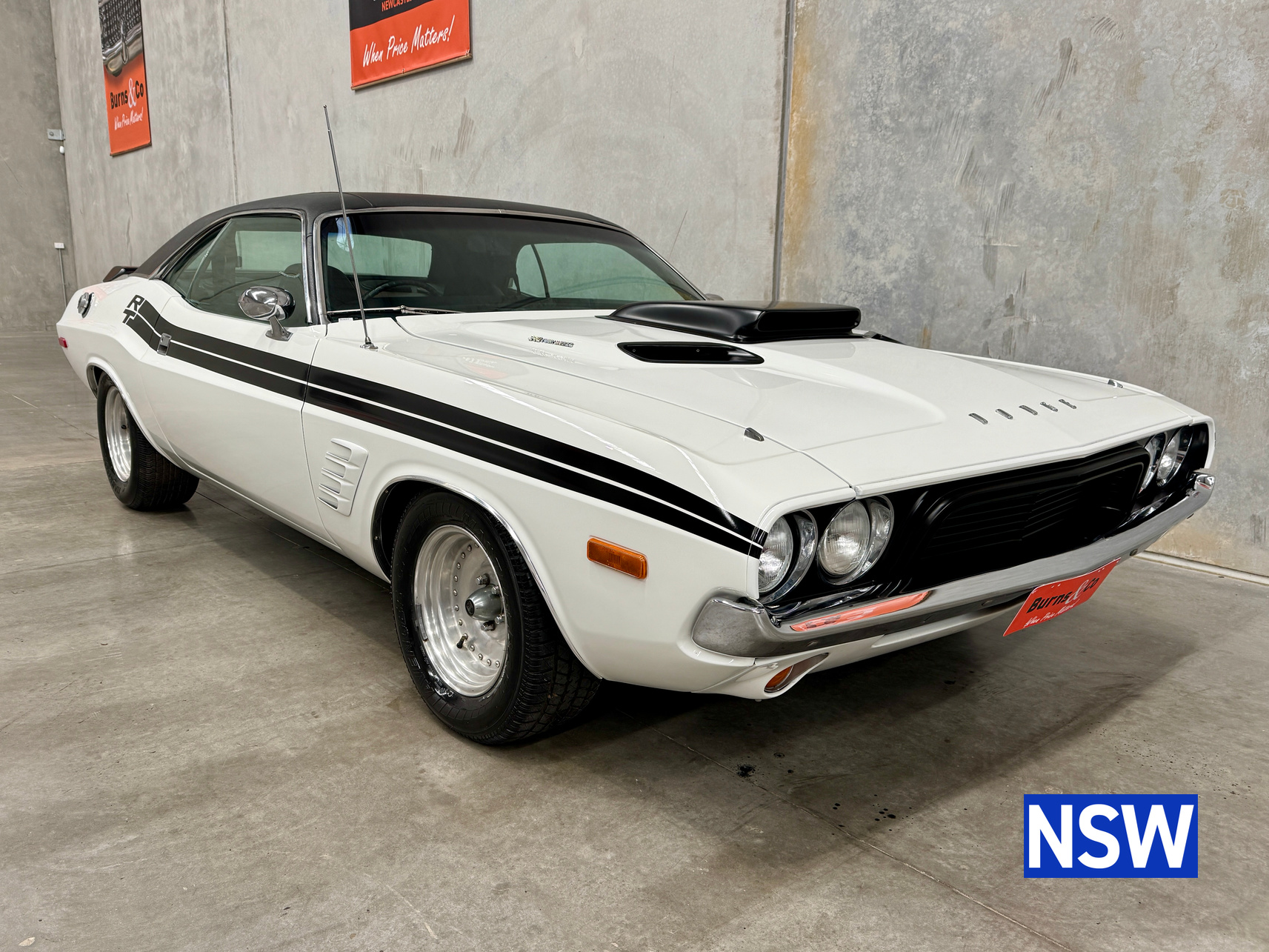1972 DODGE CHALLENGER RALLYE 340 SUPERCHARGED V8 COUPE