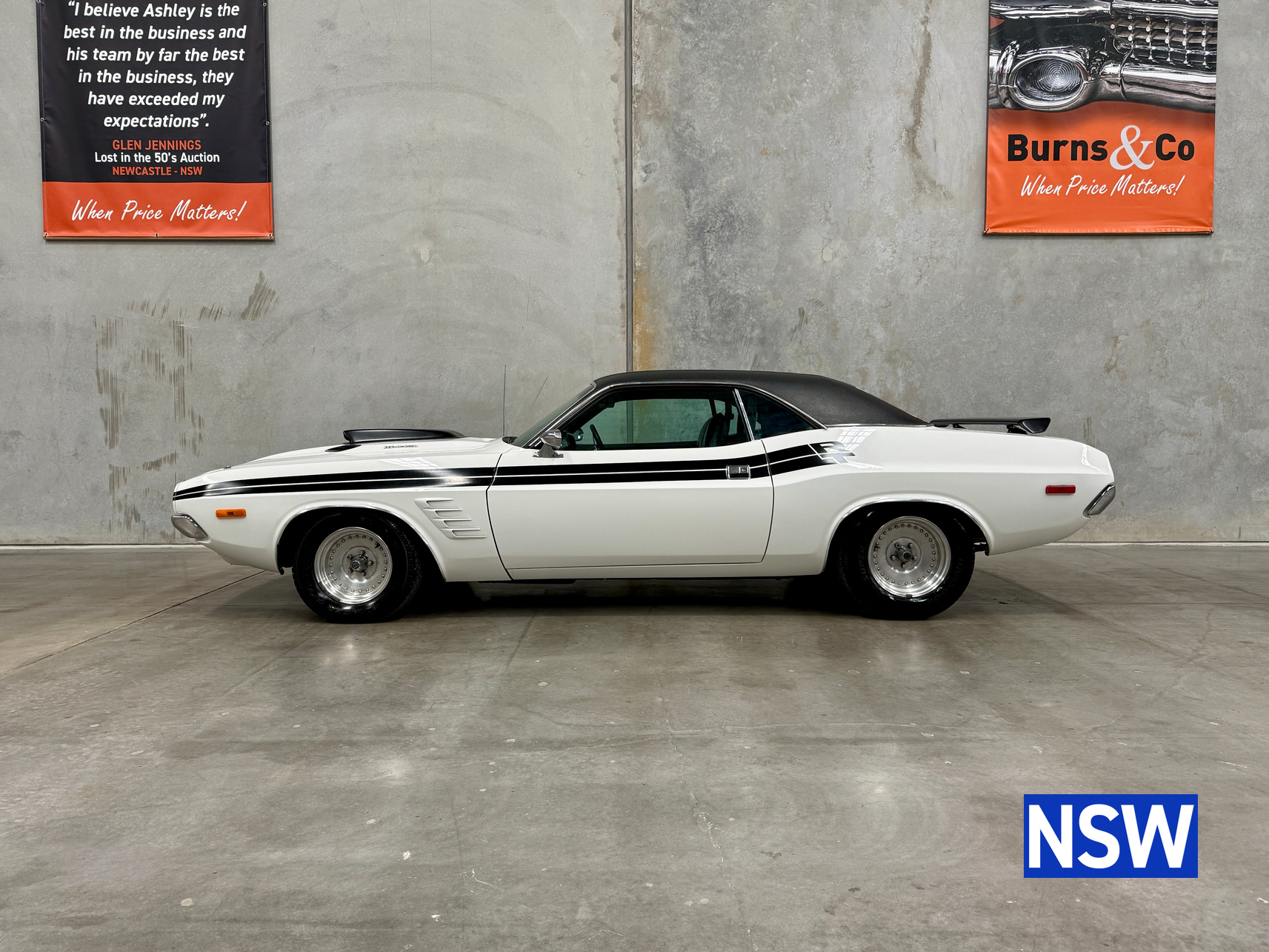 1972 DODGE CHALLENGER RALLYE 340 SUPERCHARGED V8 COUPE