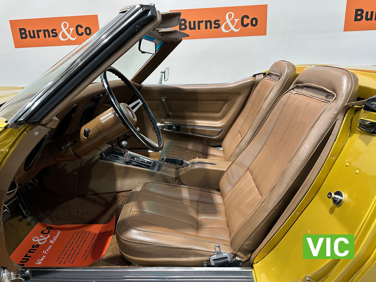 1972 CHEV CORVETTE C3 STINGRAY LT-1 350 V8 MANUAL CONVERTIBLE