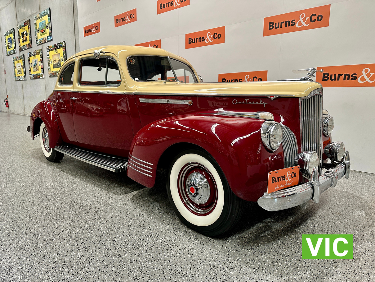 1941 PACKARD 120 CLUB COUPE STRAIGHT 8 MANUAL COUPE