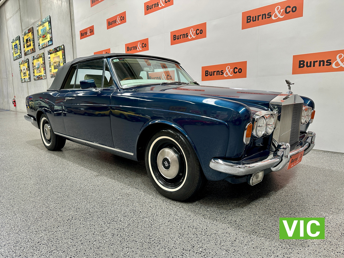 1972 ROLLS ROYCE CORNICHE V8 AUTO CONVERTIBLE