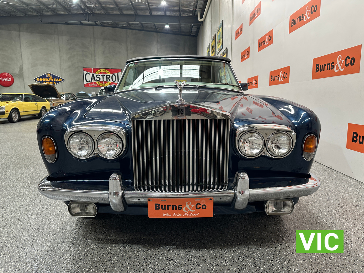 1972 ROLLS ROYCE CORNICHE V8 AUTO CONVERTIBLE