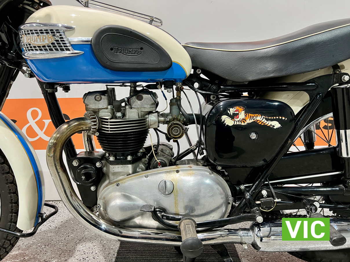 c.1960 TRIUMPH TIGER 110 650cc ROAD