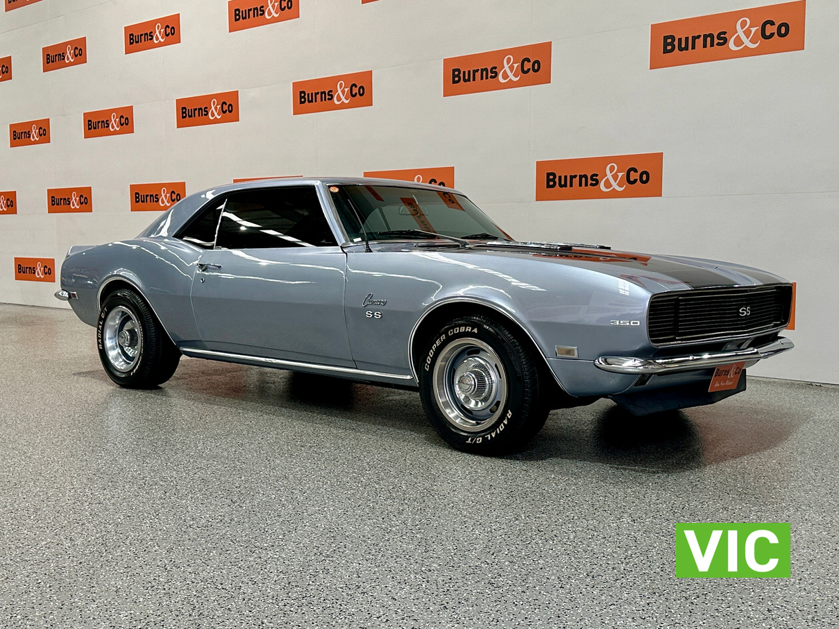 1968 CHEVROLET CAMARO SS 350 V8 MANUAL COUPE