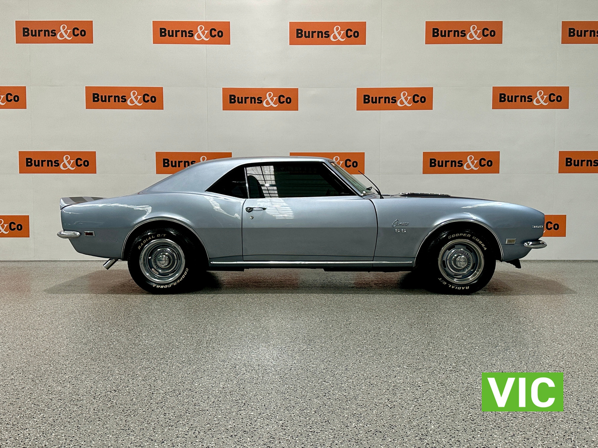 1968 CHEVROLET CAMARO SS 350 V8 MANUAL COUPE