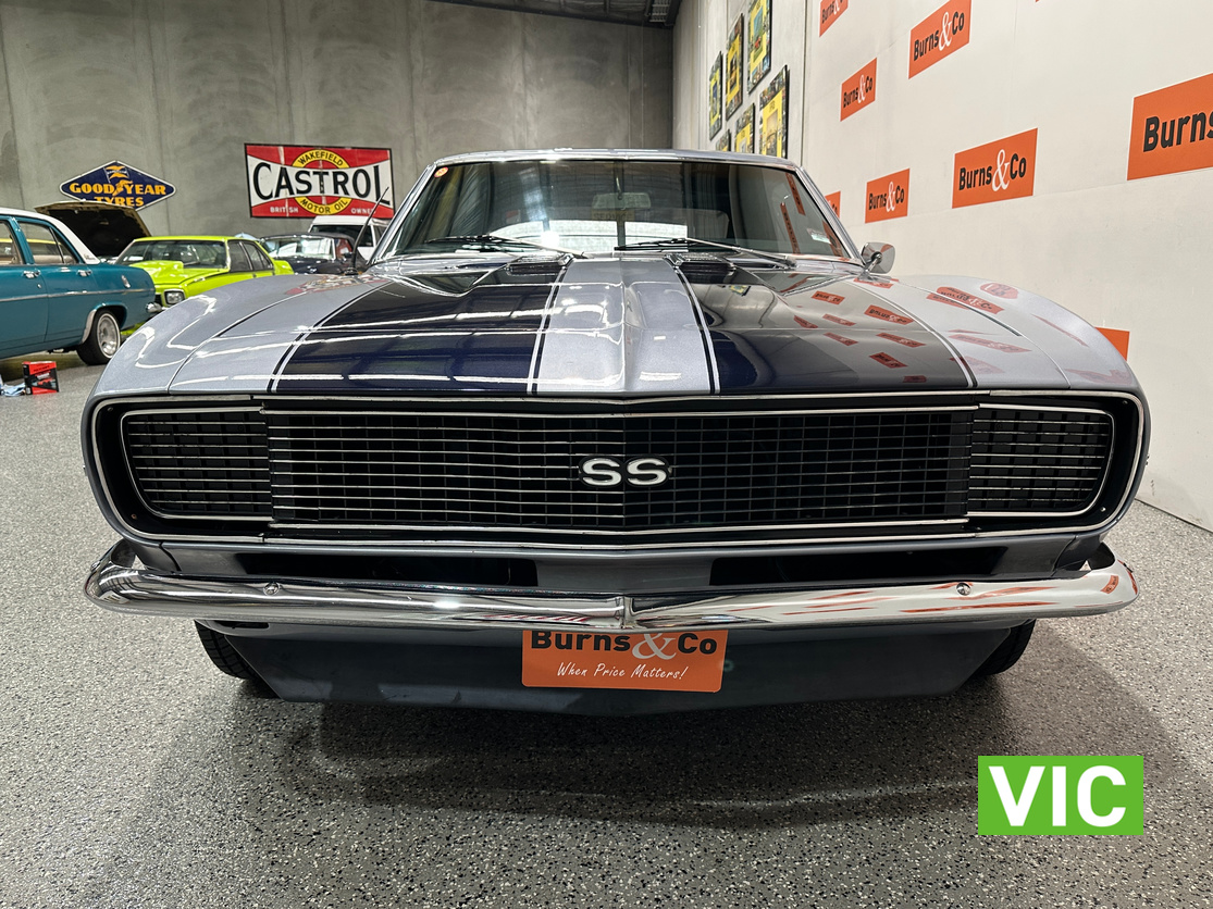1968 CHEVROLET CAMARO SS 350 V8 MANUAL COUPE