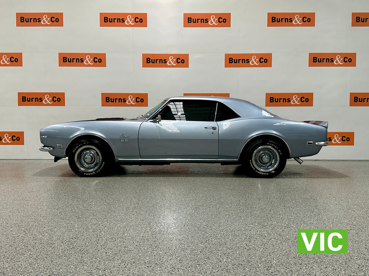 1968 CHEVROLET CAMARO SS 350 V8 MANUAL COUPE