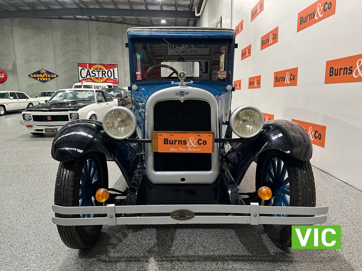 1920s CHEVROLET 2 DOOR 4 CYL MANUAL SEDAN