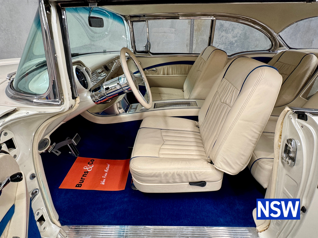 1957 CHEVROLET BEL AIR 468 V8 AUTO 2D SEDAN