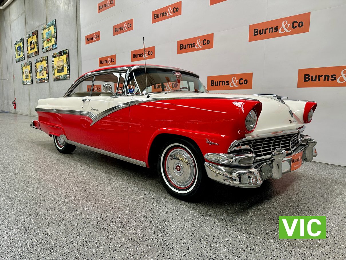 1956 FORD VICTORIA V8 AUTOMATIC COUPE