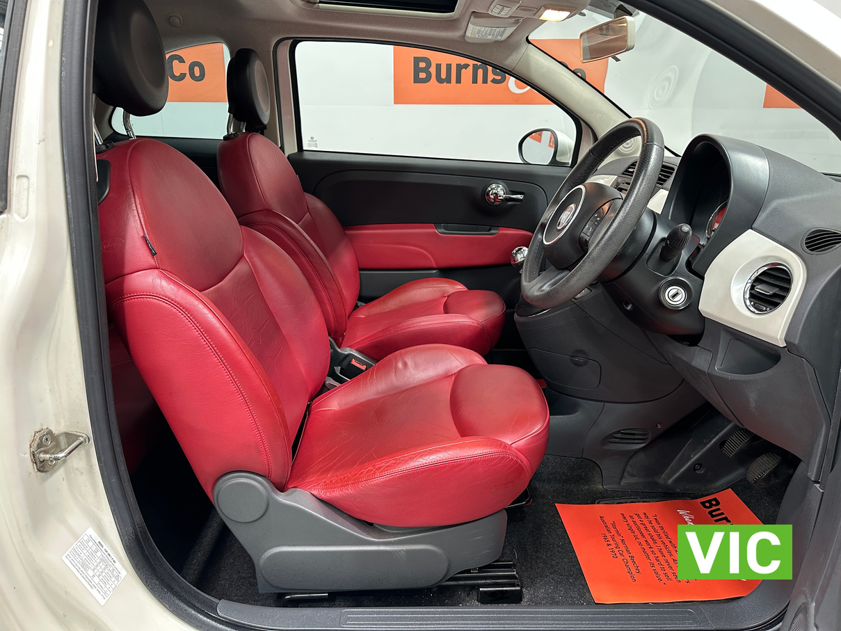 2011 FIAT 500 4 CYL MANUAL 2D HATCHBACK