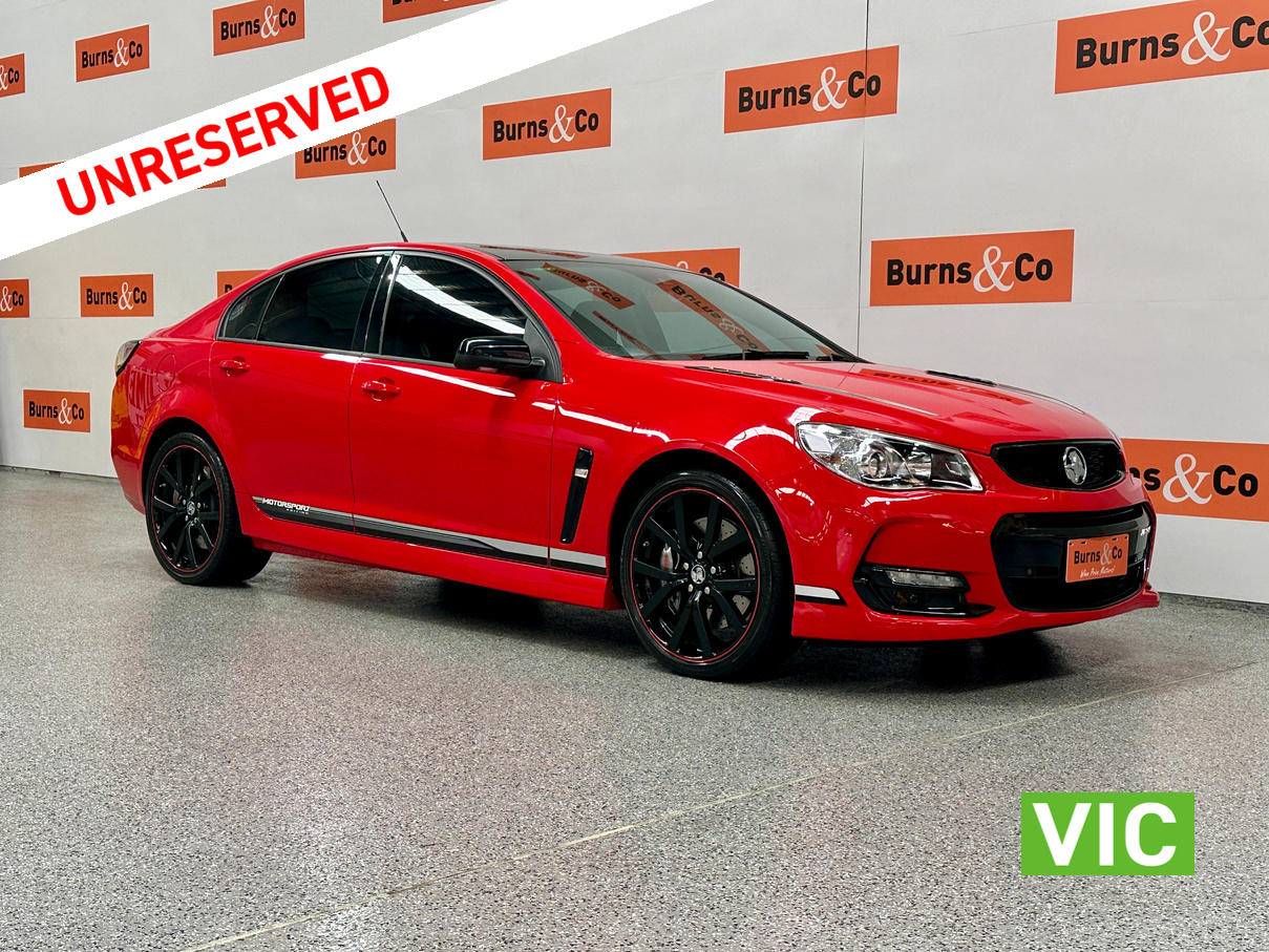 2017 HOLDEN COMMODORE VF II MOTORSPORT V8 AUTO SEDAN