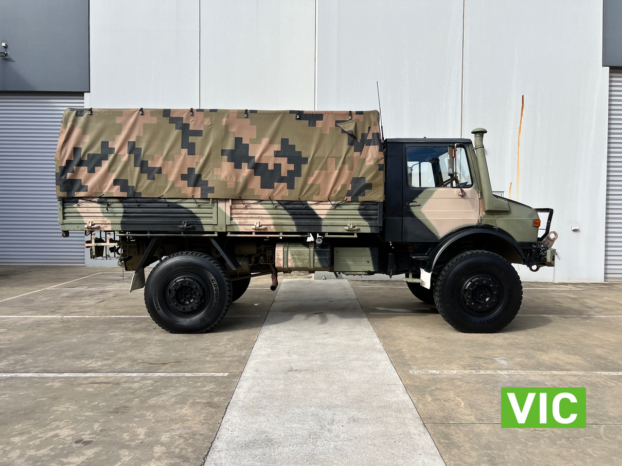 1984 MERCEDES BENZ UNIMOG UL1700L MILITARY TRUCK
