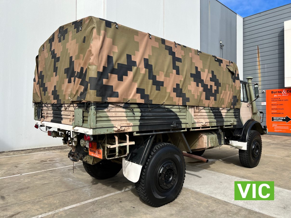 1984 MERCEDES BENZ UNIMOG UL1700L MILITARY TRUCK