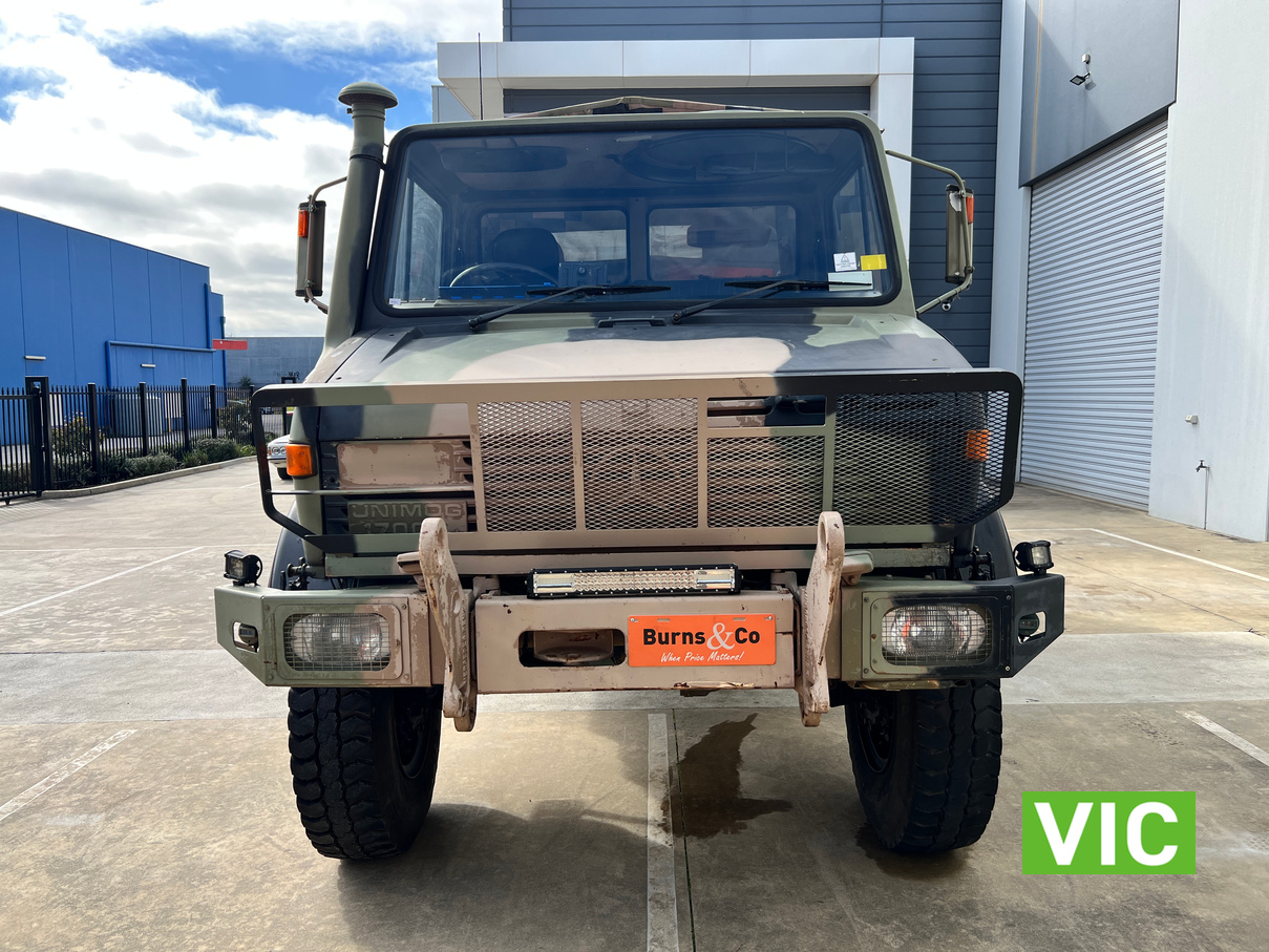 1984 MERCEDES BENZ UNIMOG UL1700L MILITARY TRUCK