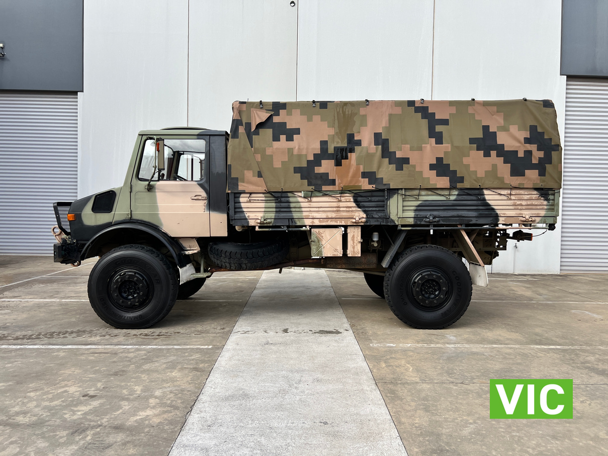 1984 MERCEDES BENZ UNIMOG UL1700L MILITARY TRUCK